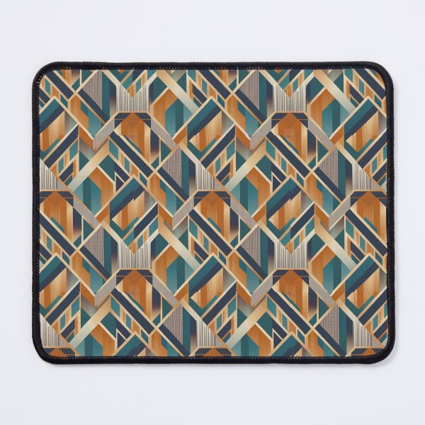 Item preview, Geometric pattern with a touch of opulence from the Art Deco era. designed and sold by SeamlessBlend.