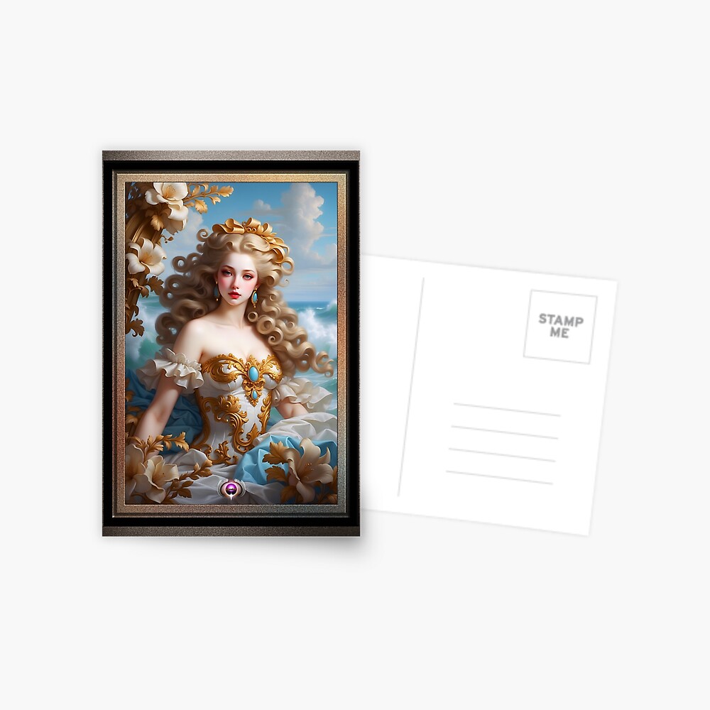 Venus The Goddess Of Love Amidst The Sea Mythological AI Concept