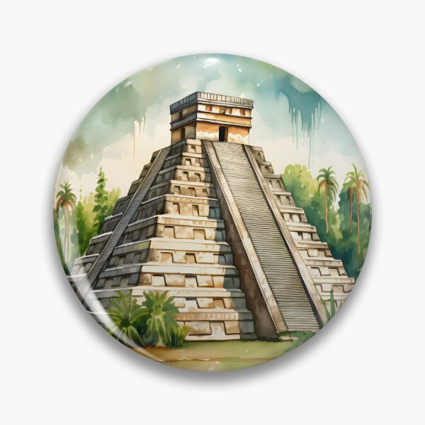 Artikelvorschau, Chichen Itza, Mexiko entworfen und verkauft von DigitalDoodleDK.