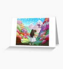 Candy Land Greeting Card