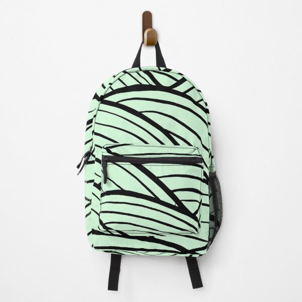Item preview, Snowy Mint Abstract Brush Pattern. designed and sold by ARichArts.