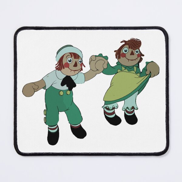 Item preview, raggedy ann and raggedy andy cartoon designed and sold by TARTORE.