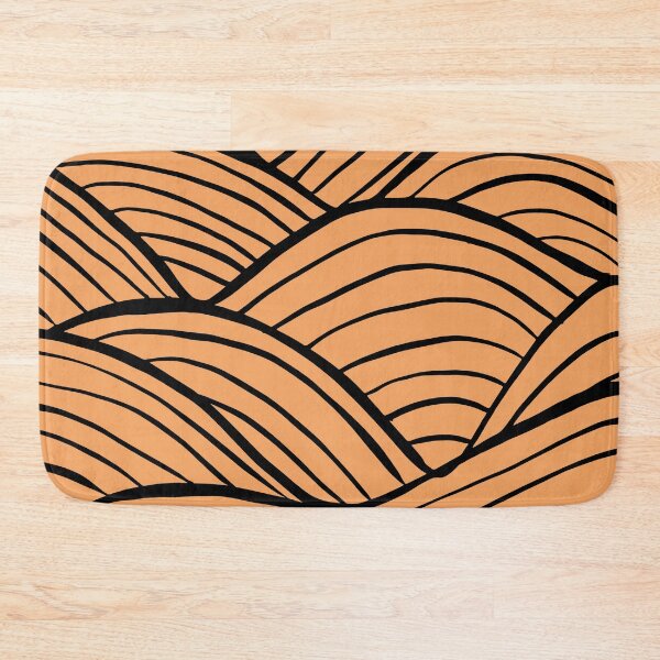 Item preview, Sandy Brown Abstract Brush Pattern. designed and sold by ARichArts.