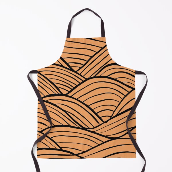 Item preview, Sandy Brown Abstract Brush Pattern. designed and sold by ARichArts.