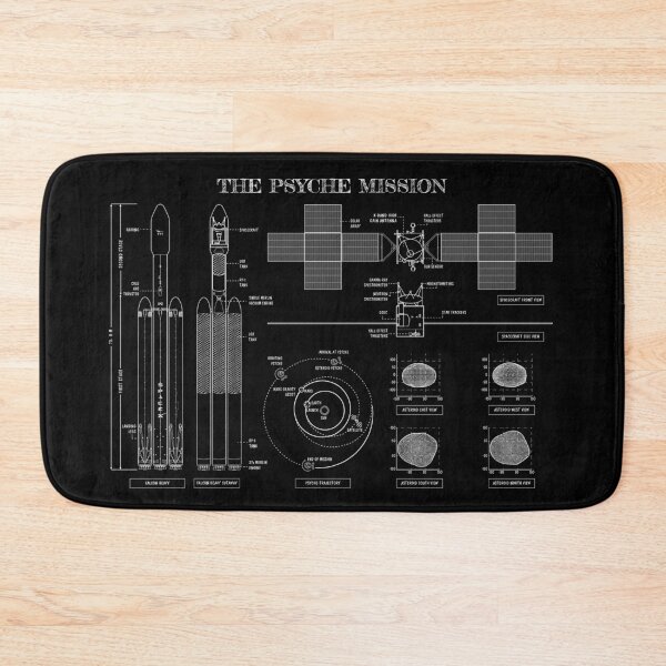 Item preview, Psyche Mission: A Mission to a Metal World (Horizontal - No Background) designed and sold by BGALAXY.