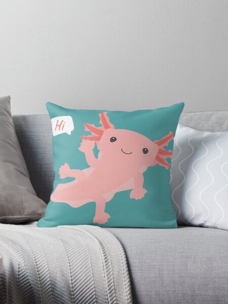 Item preview, Friendly Axolotl says Hi designed and sold by starskwurl.