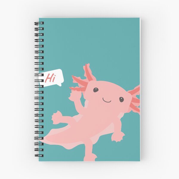 Item preview, Friendly Axolotl says Hi designed and sold by starskwurl.