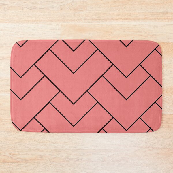 Item preview, Light Coral Geometric Abstract Pattern. designed and sold by ARichArts.