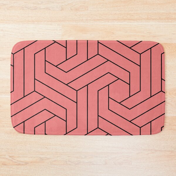 Item preview, Light Coral Geometric Abstract Pattern. designed and sold by ARichArts.
