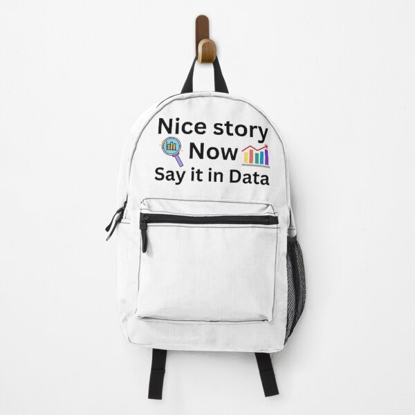 Item preview, nice story, now say it in data, data analyst and data scientist  designed and sold by NoetherSym.