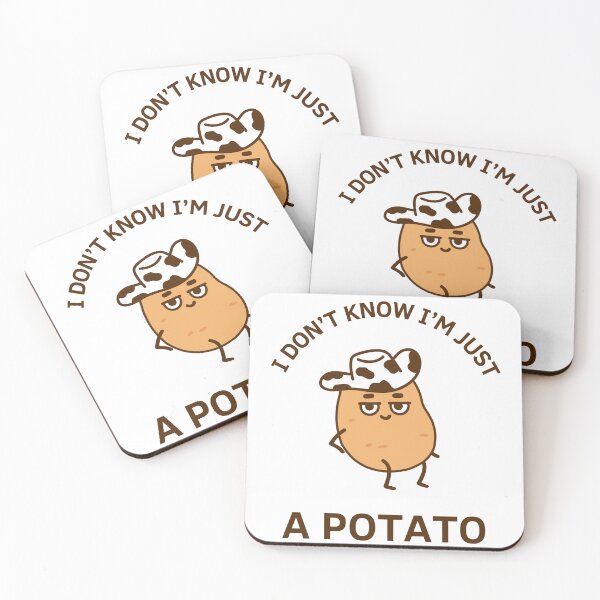 Item preview, I Don't Know I'm Just a Potato designed and sold by GbzDigital.
