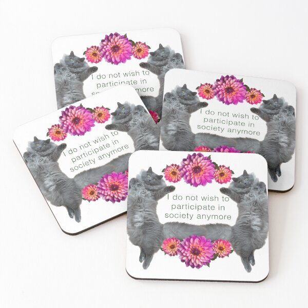 Item preview, I do not wish to participate in society anymore designed and sold by TicaCreations.