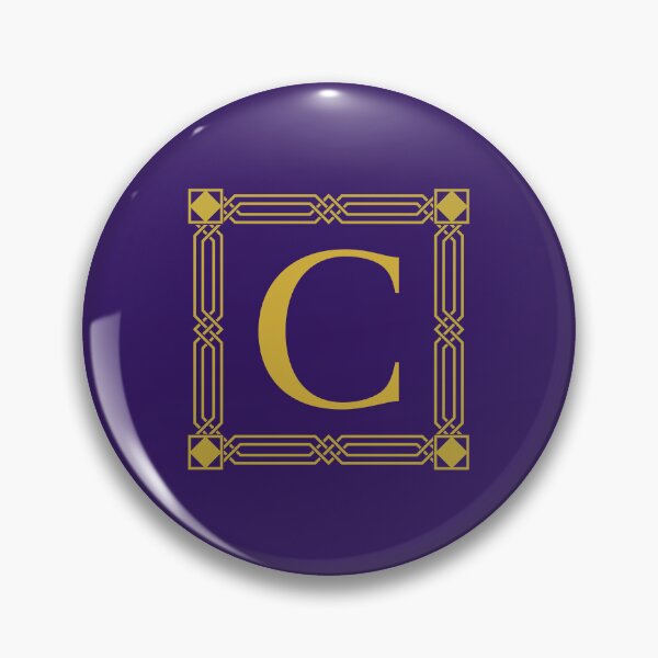 Item preview, Letter C Monogram Gold designed and sold by Jeallan Designs.