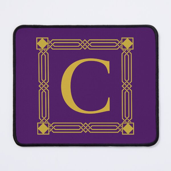 Item preview, Letter C Monogram Gold designed and sold by Jeallan Designs.