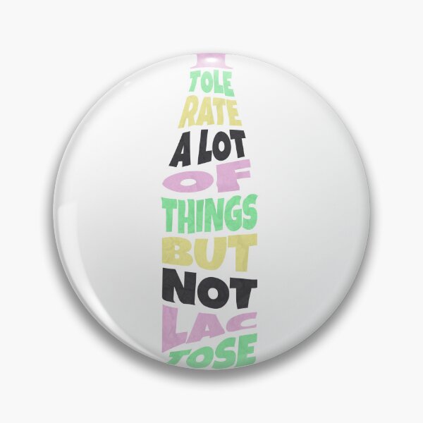 Item preview,  i tolerate a lot of things but not lactose designed and sold by Anastasiia Lang.