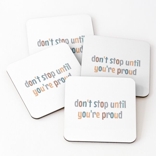 Item preview, no pares hasta que estés orgulloso designed and sold by MOONINSPIRATION.