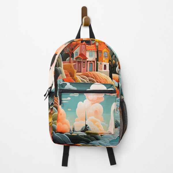 Item preview, Village of Wonder designed and sold by DigitalDoodleDK.