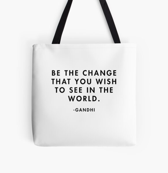 Item preview,  Gandhi - Be the Change you Want to See in the World  designed and sold by AlanPun.