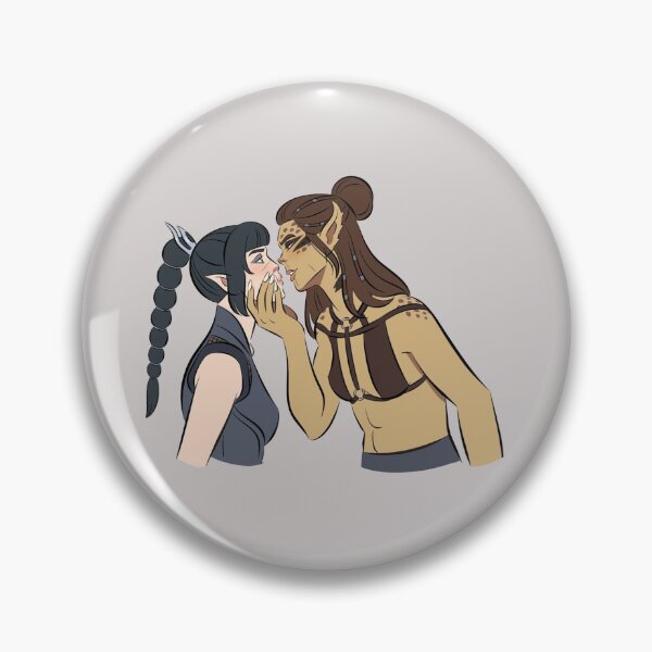Item preview, Baldurs Gate 3 Laezel x Shadowheart designed and sold by florenceboo.