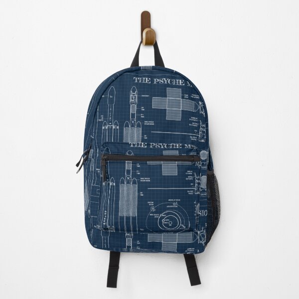 Item preview, Psyche Mission: A Mission to a Metal World (Horizontal Navy) designed and sold by BGALAXY.