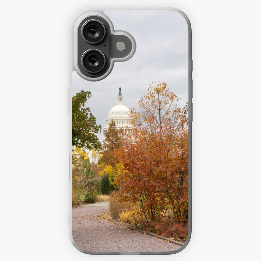 Iconic United States Capitol from the Botanic Garden in Washington DC Sticker
