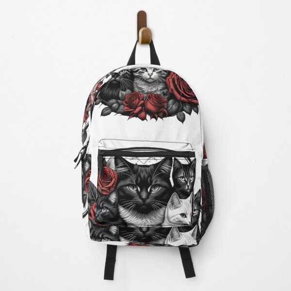 Item preview, Vintage Cats And Roses Eloquent design designed and sold by risingphoenix6.