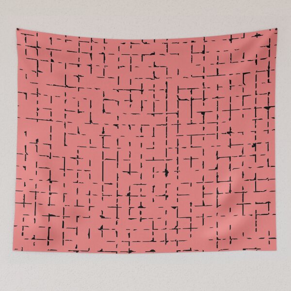 Item preview, Light Coral Meshed Abstract Pattern. designed and sold by ARichArts.