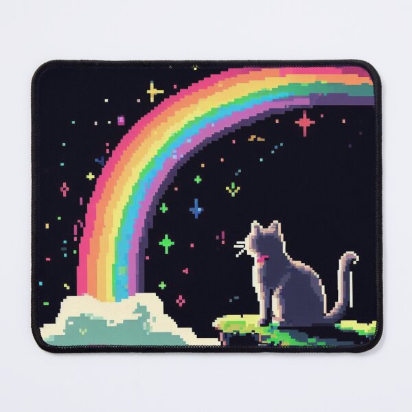 Item preview, Cat Watching A Rainbow designed and sold by FoxOfPixels.