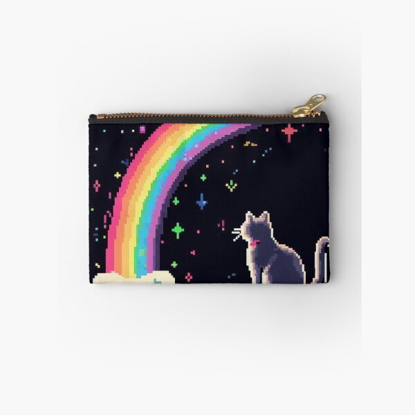 Item preview, Cat Watching A Rainbow designed and sold by FoxOfPixels.