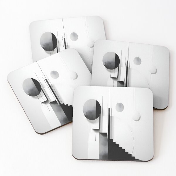 Item preview, Stairway to Monochrome designed and sold by DigitalDoodleDK.
