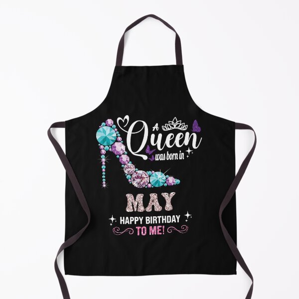 Item preview, A Queen Was Born In May Happy Birthday To Me Cute Women, Girls designed and sold by ZANNIX.