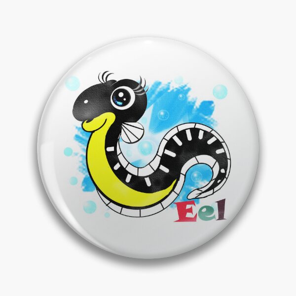 Item preview, Happy Eel  designed and sold by Shirley cute art .