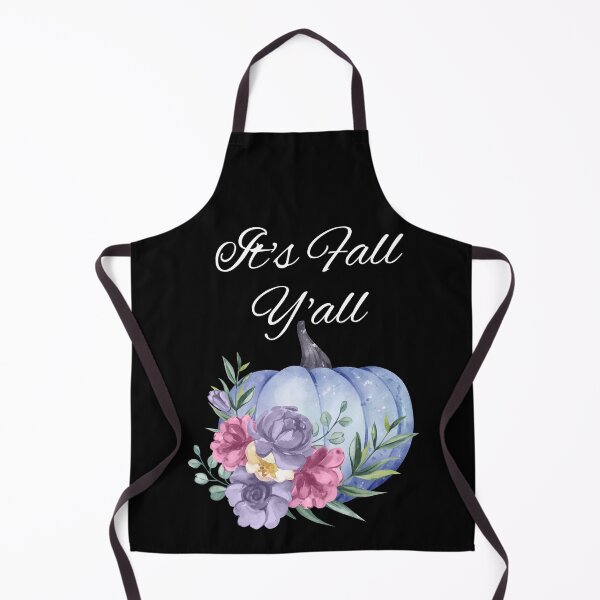Item preview, It's Fall Y'all Blue Floral Pumpkin  designed and sold by GraphicsClub.