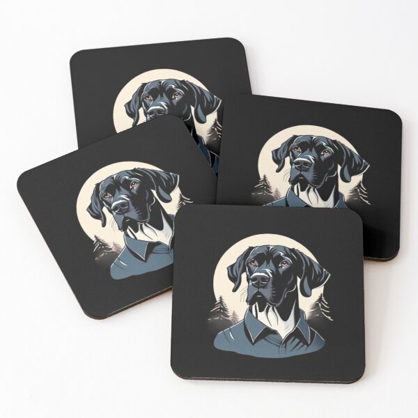 Item preview, Black Great Dane designed and sold by EuropeanPrints.