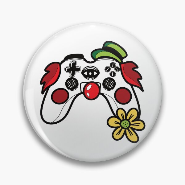 Item preview,  Halloween clown Mr. Controller for geek designed and sold by creARTures.