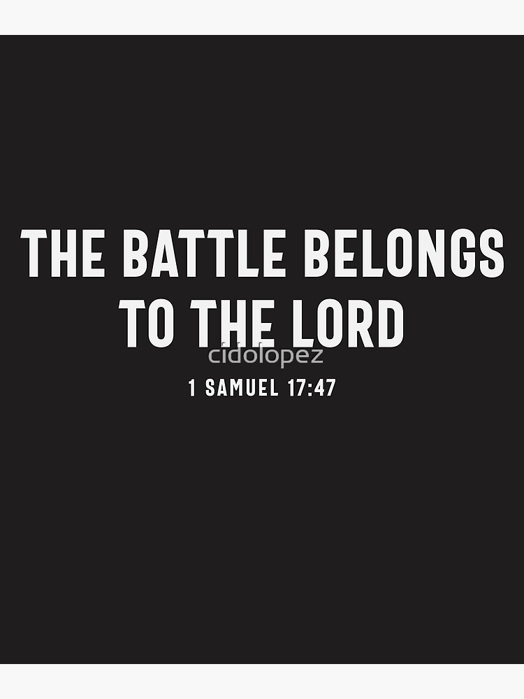 The Battle Is The Lord's {Card} The Battle Is The Lord's {Card}