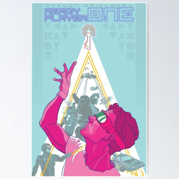 Ready Player One - Group Poster - 22.375' x 34' - The Blacklight Zone