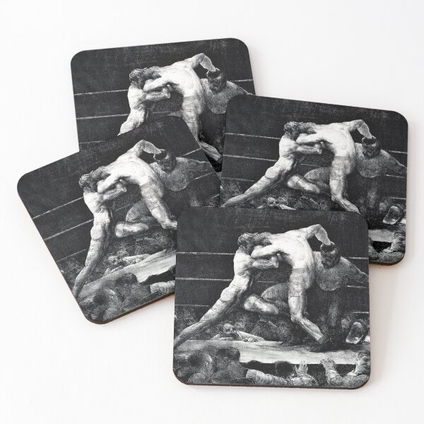 Item preview, A Stag at Sharkey's, Boxers In The Ring, George Bellows 1916 designed and sold by RocketshipRetro.