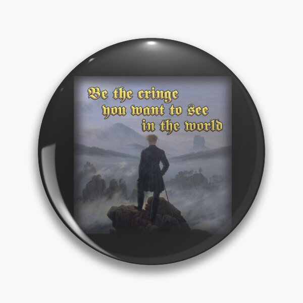 Item preview, be the cringe you want to see in the world meme tee designed and sold by tee hee tees.
