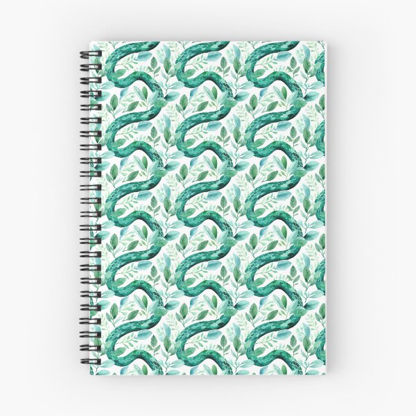 Item preview, Captivating Curls: A Cute Emerald Tree Boa Portrait designed and sold by qoodesignstudio.