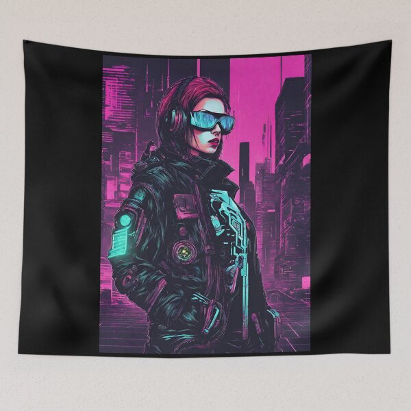 Item preview, Cyber city designed and sold by SmokeyTripShop.