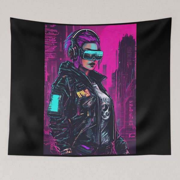 Item preview, Cybers city designed and sold by SmokeyTripShop.