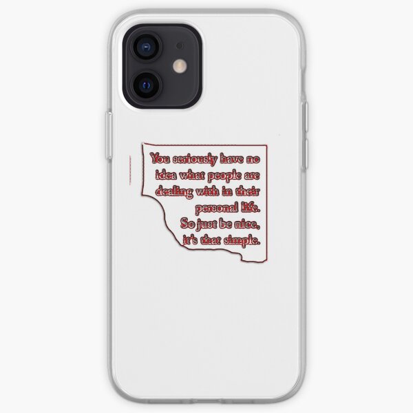 Be Nice iPhone Soft Case