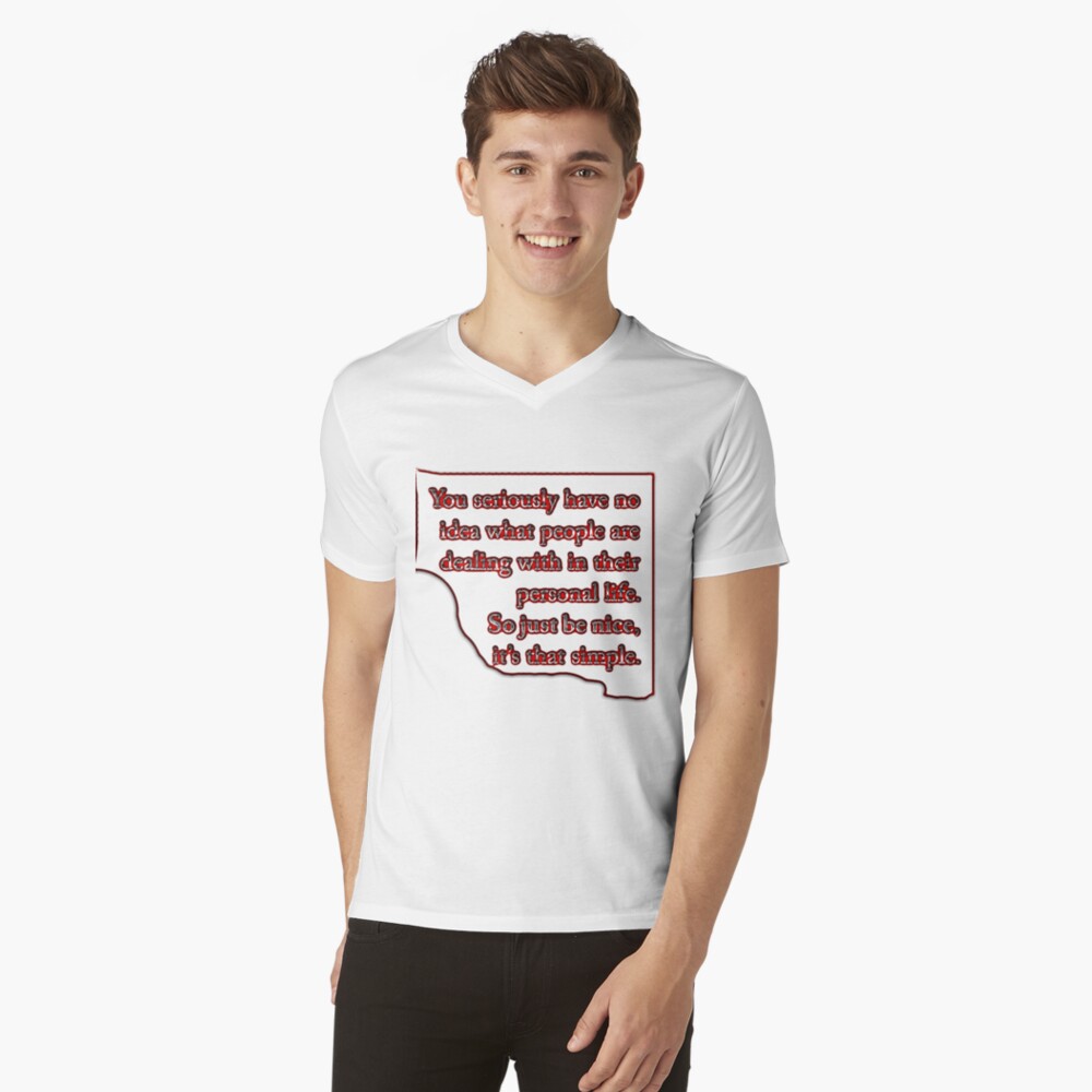Item preview, V-Neck T-Shirt designed and sold by bywhacky.