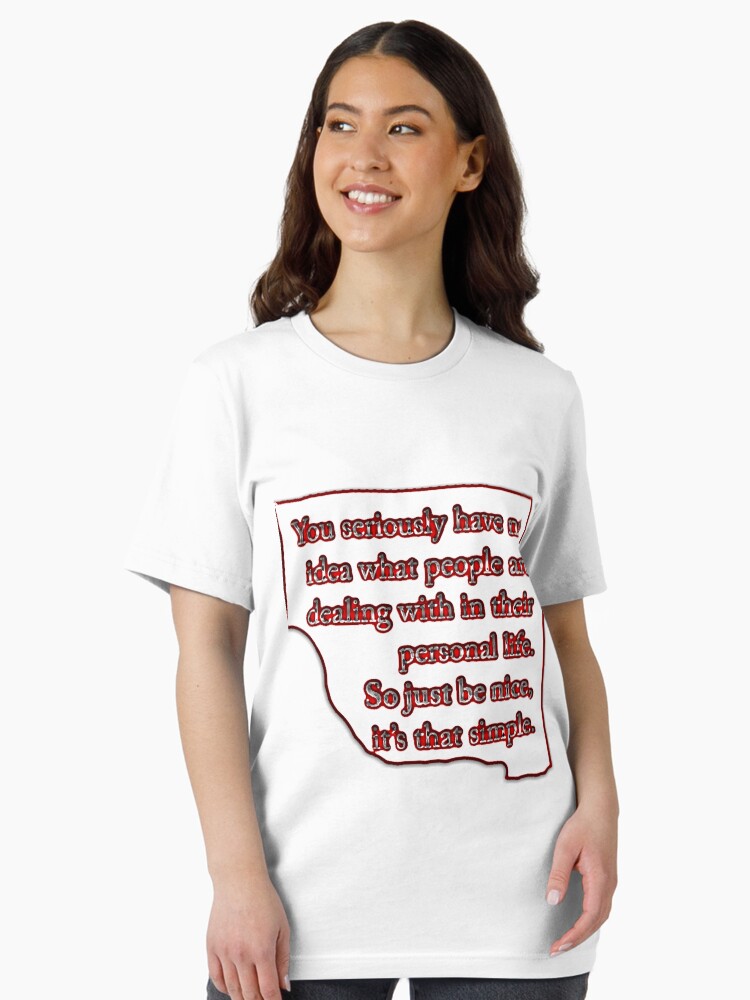 Thumbnail 1 of 7, Essential T-Shirt, Be Nice designed and sold by bywhacky.
