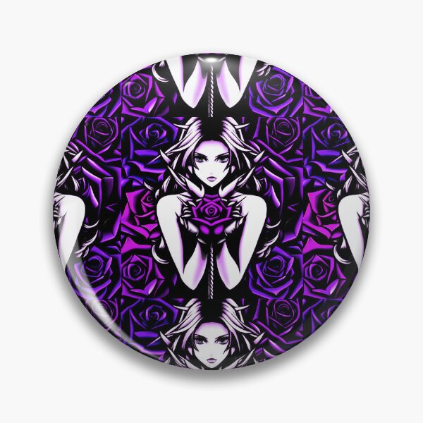 Item preview, Purple Roses with Beautiful Woman designed and sold by FabFreakShop.
