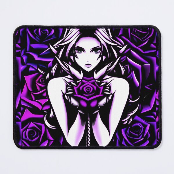 Item preview, Purple Roses with Beautiful Woman designed and sold by FabFreakShop.