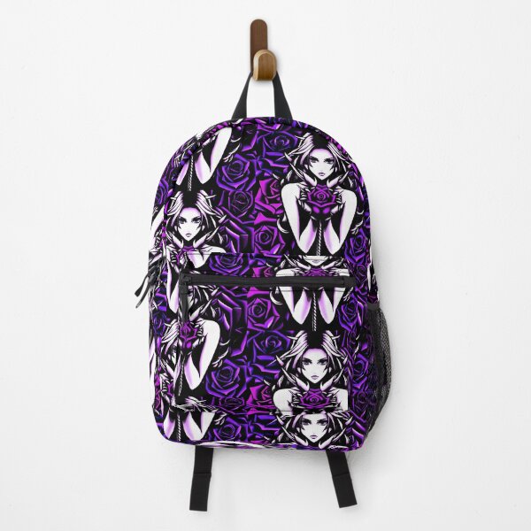 Item preview, Purple Roses with Beautiful Woman designed and sold by FabFreakShop.