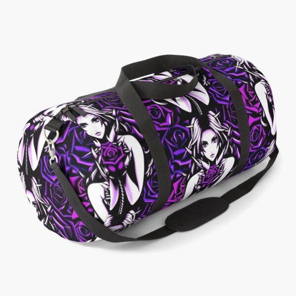 Item preview, Purple Roses with Beautiful Woman designed and sold by FabFreakShop.