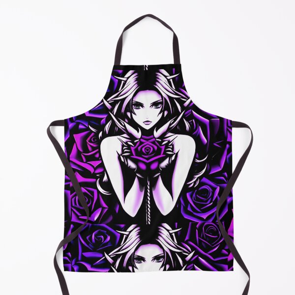 Item preview, Purple Roses with Beautiful Woman designed and sold by FabFreakShop.